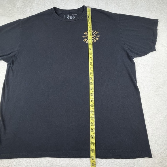 Willie Nelson - American Original Black T-Shirt Size 2XL Buck Wear Short Sleeve - Picture 11 of 12